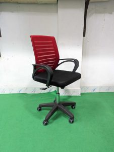 China 9k Mesh Chair - Red Colour